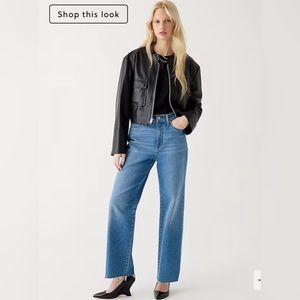 NWT JCrew Slim Wide Leg Jeans